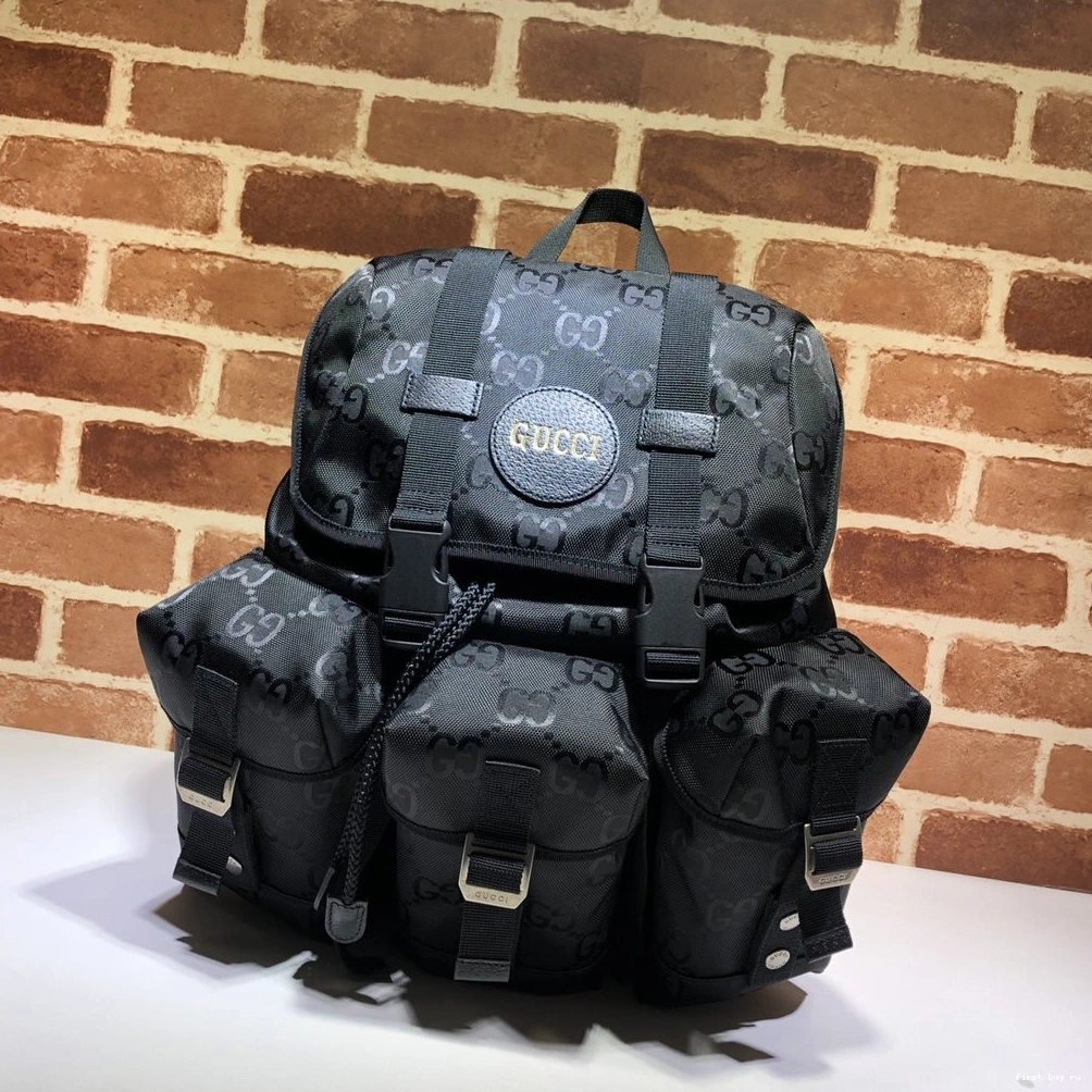 First bag ru backpack The Off GUCCI Grid 0801